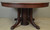 SOLD Antique Victorian Round Mahogany Claw Foot Banquet Dining Room Table