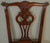 SOLD Antique Dining Chairs, Set of 4 Mahogany Chippendale Dining Room Chairs