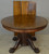 SOLD Antique Dining Table, Round Oak Claw Foot Dining Room Table with 3 Leaves