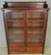 SOLD Antique Bookcase, Victorian Cherry Bookcase with Gallery