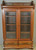 SOLD Antique Bookcase, Victorian Walnut Step Back Bookcase with Gallery