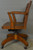 SOLD Antique Office Chair, Oak Lawyers Office Chair w/ Swivel Tilt