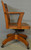 SOLD Antique Office Chair, Oak Lawyers Office Chair w/ Swivel Tilt