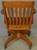 SOLD Antique Office Chair, Oak Lawyers Office Chair w/ Swivel Tilt