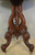 SOLD Antique Parlor Table, Oval Carved Marble Top Parlor Stand