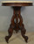 SOLD Antique Parlor Table, Oval Carved Marble Top Parlor Stand