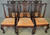 SOLD Antique Dining Room Chairs, Set of 6 Mahogany Chippendale Chairs