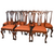 SOLD Antique Dining Room Chairs, Set of 7 Mahogany Chippendale Dining Chairs