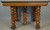 SOLD Antique Dining Room Table, Square Oak Claw Foot Dining Table w/2 Leaves