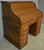 SOLD Antique Victorian Oak Raised Panel Roll Top Desk by Stout Brothers