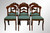 SOLD Antique Period Flame Mahogany Empire Dining Chairs