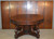 SOLD Antique Dining Table, Victorian Round Walnut Banquet Table – Opens 15 FT
