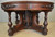 SOLD Antique Dining Table, Victorian Round Walnut Banquet Table – Opens 15 FT