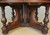 SOLD Antique Dining Table, Victorian Round Walnut Banquet Table – Opens 15 FT