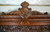 SOLD Antique Hall Tree, Victorian Mahogany Carved Oversize Hall Bench