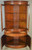 SOLD Antique Mahogany Duncan Phyfe Corner China Cabinet by Hickory