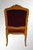 SOLD French Carved Needlepoint Arm Chair