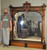 SOLD Antique Mantle Mirror Victorian Renaissance Monumental Mirror with Cupids