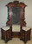 SOLD Victorian Renaissance Marble Top Princess Dresser – RARE