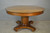 SOLD Antique Oak Dining Room Table, Tiger Sawn Oak Banquet Table
