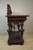 SOLD Antique Oak Server / Carved TV Stand