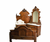 SOLD Antique Bed Set, Victorian Carved Walnut Bedroom Suite