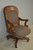 SOLD Antique Oak Office Chair, Victorian Oak Swivel Lawyers Chair