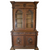 SOLD Antique China Closet, Oak Carved Bookcase or Cupboard