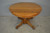 SOLD Antique Dining Room Table, Round Oak Claw Foot Dining Table - 42 inches