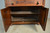 SOLD Antique Cylinder Victorian Burl Walnut Bookcase Desk