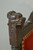 SOLD Antique Hall Chair, Carved Oak Throne Chair