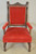 SOLD Antique Hall Chair, Carved Oak Throne Chair