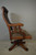 SOLD Antique Victorian Walnut Extra Tall Swivel Tilt Lawyers Office Chair