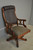 SOLD Antique Victorian Walnut Extra Tall Swivel Tilt Lawyers Office Chair