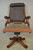 SOLD Antique Victorian Walnut Extra Tall Swivel Tilt Lawyers Office Chair