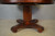 SOLD  Antique Dining Room Table / Mahogany Empire Simple Base
