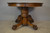 SOLD Antique Dining Table / Round Oak Banquet Table Lion Carved Legs