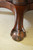 SOLD Antique Dining Room Table / Mahogany Ball & Claw Banquet Table