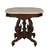 SOLD Antique Parlor Table, Victorian Carved Marble Top Stand