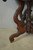 SOLD Antique Parlor Table, Victorian Carved Marble Top Stand
