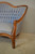 SOLD Antique Sofa, Victorian Finger Carved Couch, Blue Fabric