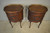 SOLD Antique Nightstands, Carved French Commodes