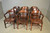 SOLD Antique Lawyers Arm Chairs - Assembled Set of 8