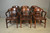 SOLD Antique Lawyers Arm Chairs - Assembled Set of 8