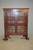 SOLD Antique Federal Bookcase, Mahogany Bookshelf, Two Glass Doors