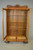 SOLD Antique Bookcase, Oak Bookshelf with Two Glass Doors
