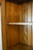 SOLD Antique Bookcase, Oak Bookshelf with Two Glass Doors
