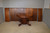 SOLD Antique Victorian Round Walnut Dining Room Banquet Table - 14 feet!