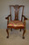 SOLD Antique Arm Chairs, Pair of Chippendale Mahogany Chairs