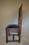 SOLD Antique Set of 6 Walnut Relief Carved Dining Chairs Story Telling Chairs